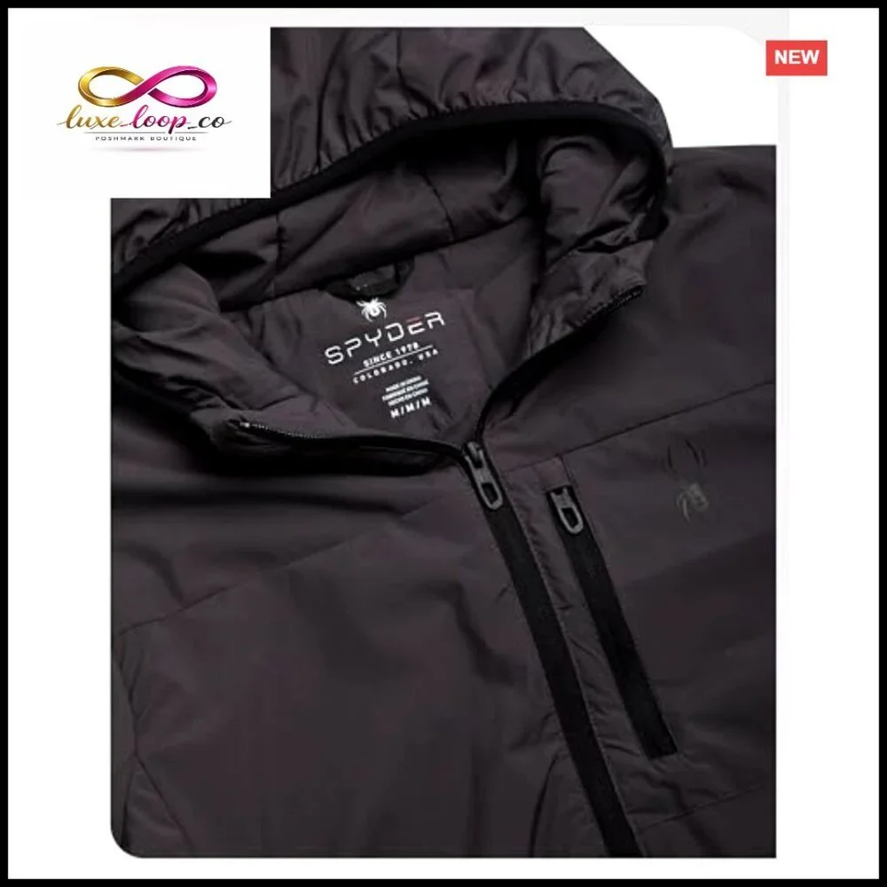Lightweight Insulated Windbreaker Jacket Hooded Active Performance‎